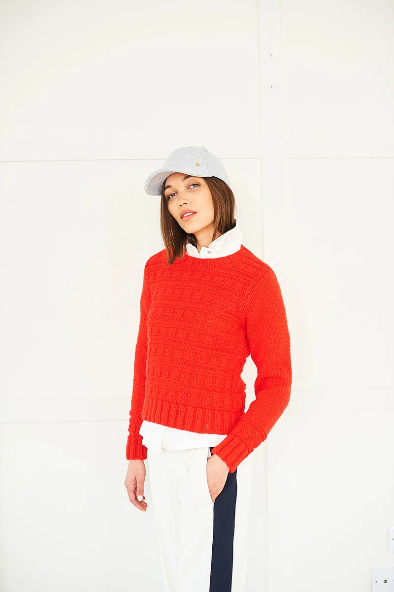 Stylecraft-Strickanleitung „Softie Turtle- and Round Neck Sweater“ (2 Designs)