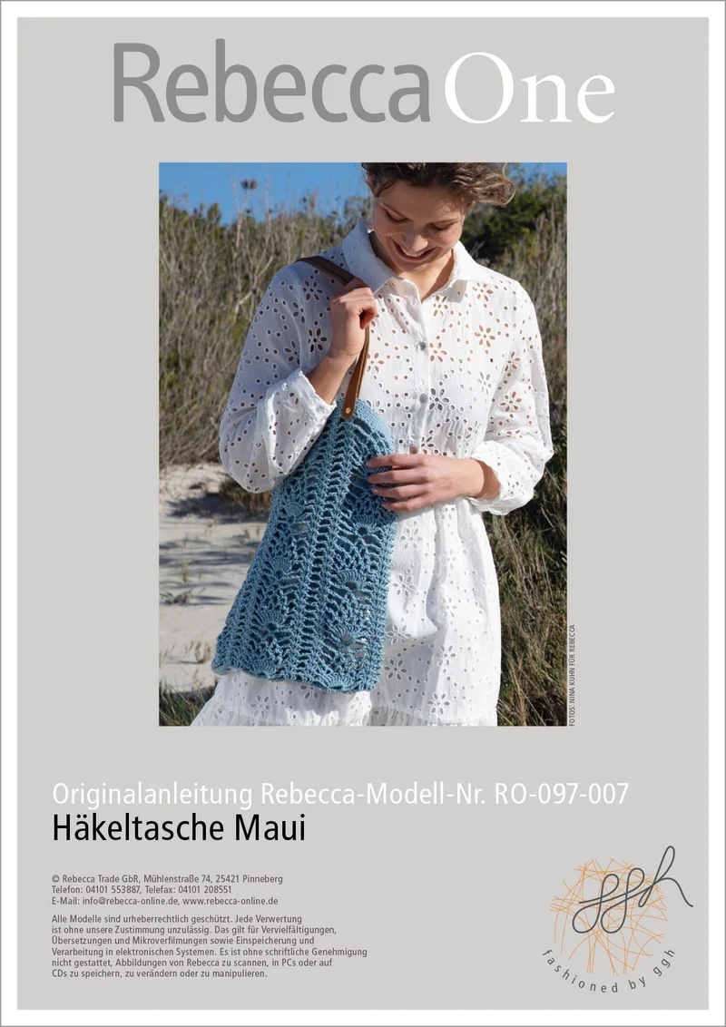 Anleitung - Häkeltasche Maui
