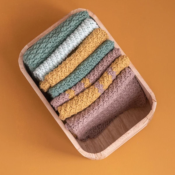 Yarn and Colors „Favorite Clean Cloths“ Häkelpaket