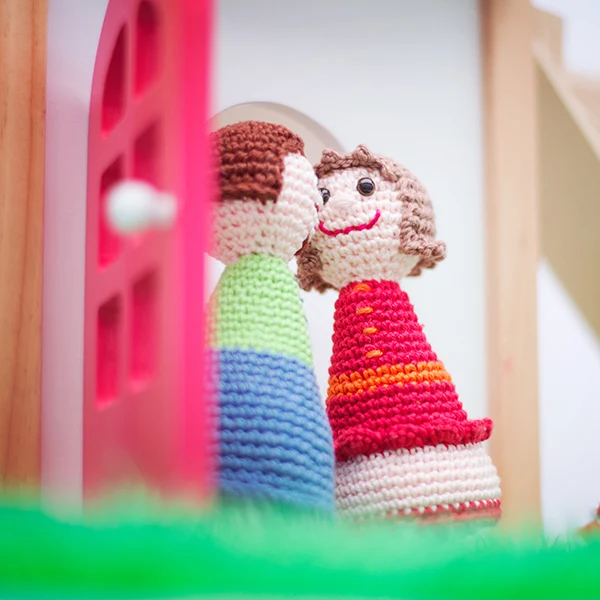 Häkelpaket „Puppenfamilie“