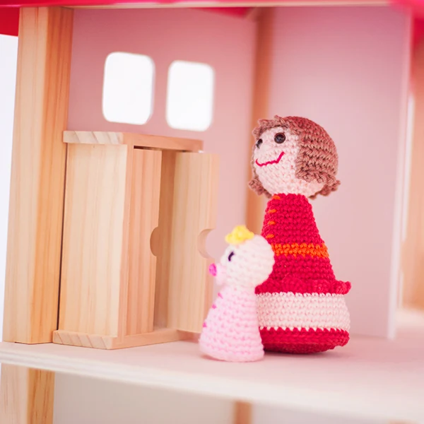 Häkelpaket „Puppenfamilie“