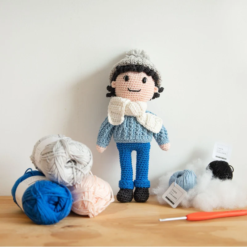 Häkelpaket „Winterpüppchen“