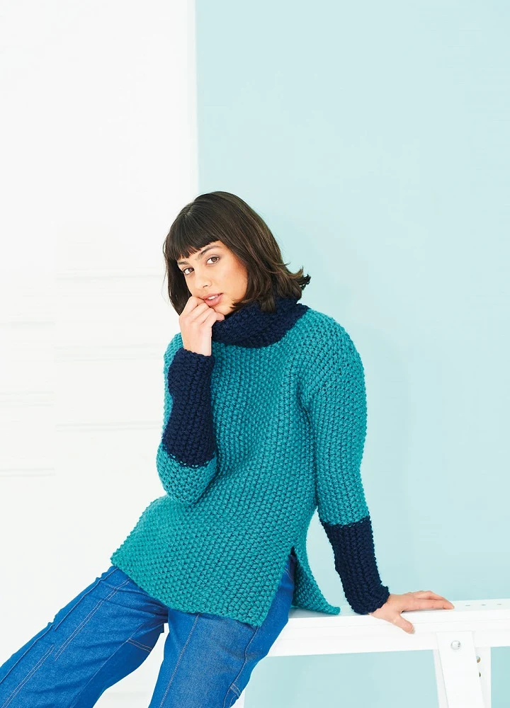 Strickanleitung Stylecraft Special XL Super Chunky Nr. 9787 Pullover