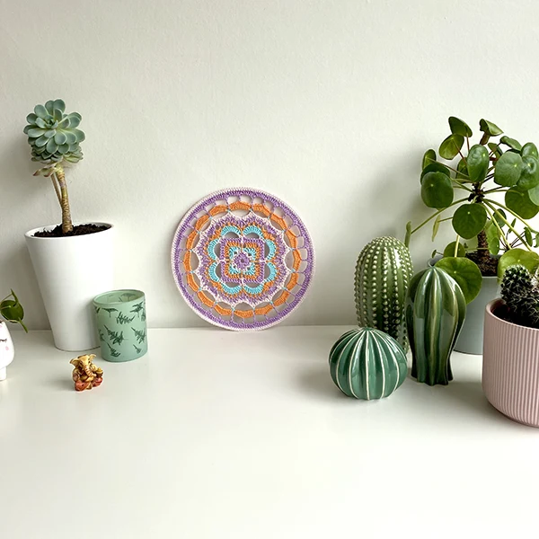 Häkelanleitung „Mandala Avond Zen“