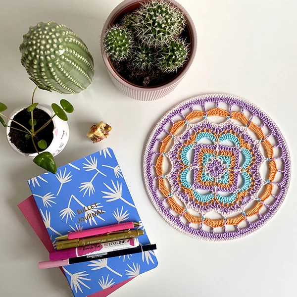 Häkelanleitung „Mandala Avond Zen“