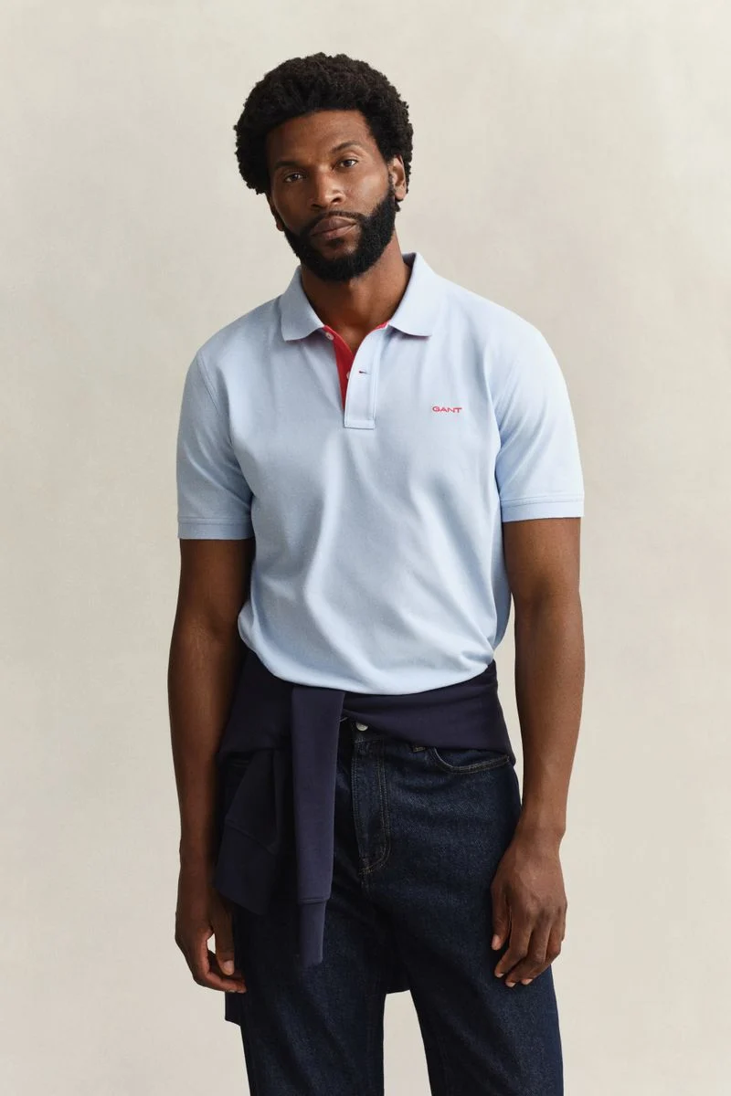 Kontrast Piqué Poloshirt