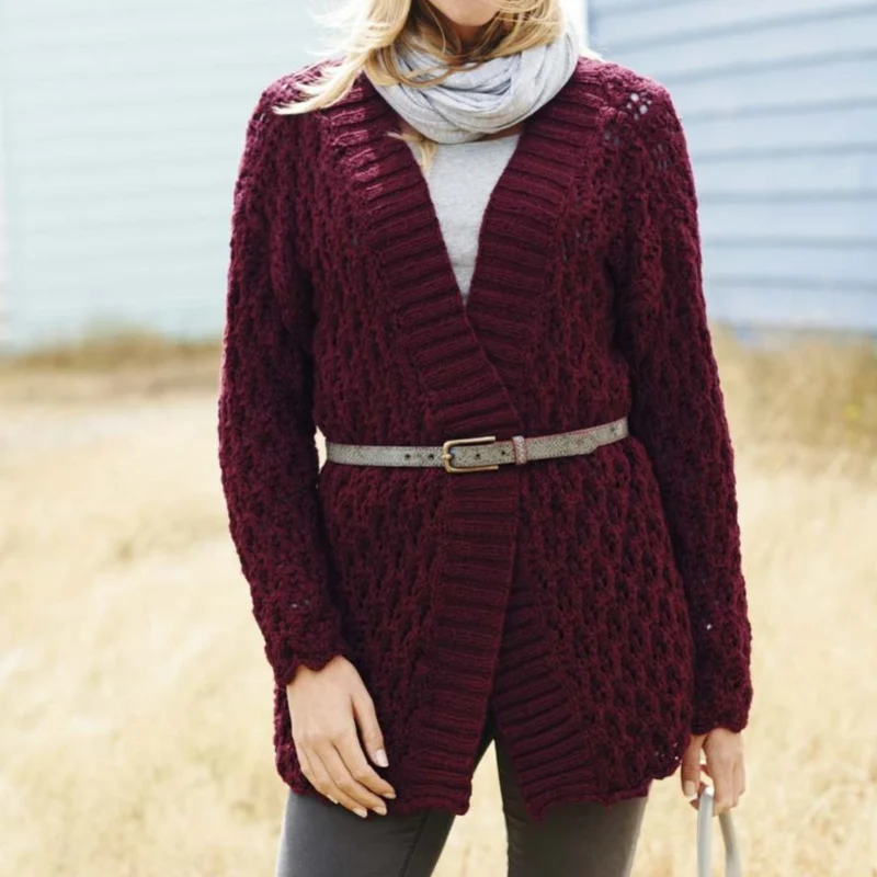 Strickanleitung Stylecraft Special Aran Nr. 9073 Jacke