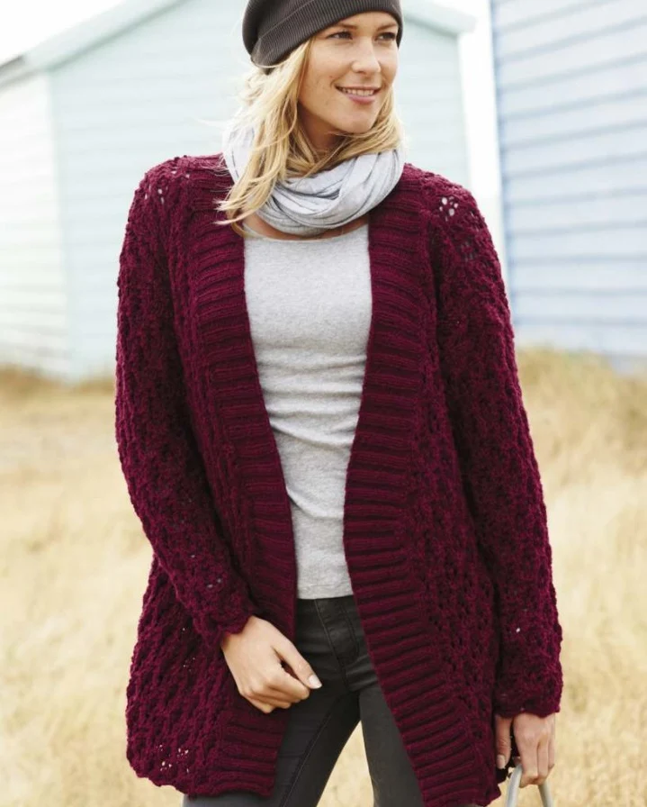 Strickanleitung Stylecraft Special Aran Nr. 9073 Jacke