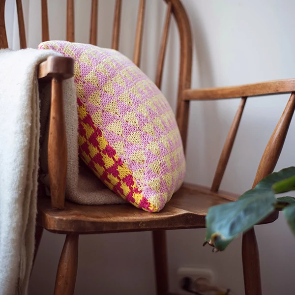 Strickanleitung „Spekjeskissen“