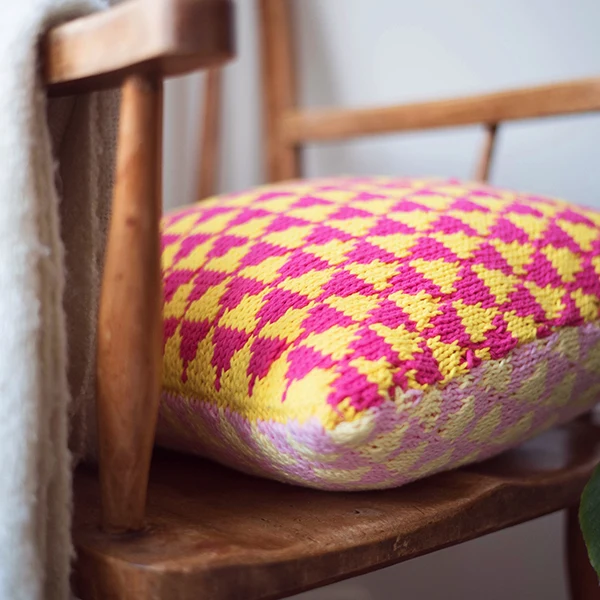 Strickanleitung „Spekjeskissen“