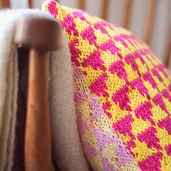 Strickanleitung „Spekjeskissen“