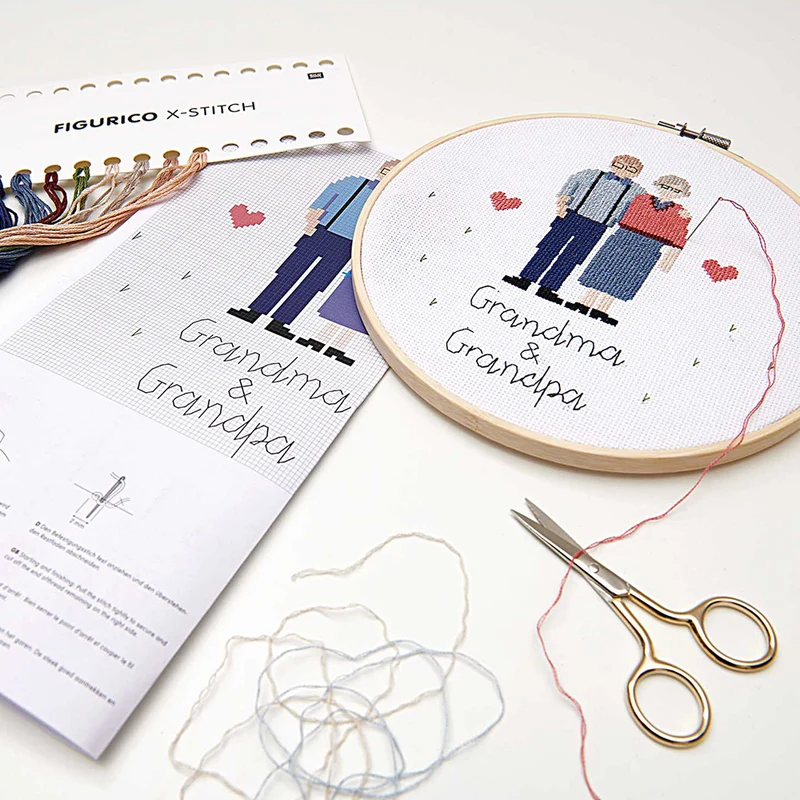 Rico Figurico „Oma & Opa“ – Stickpaket