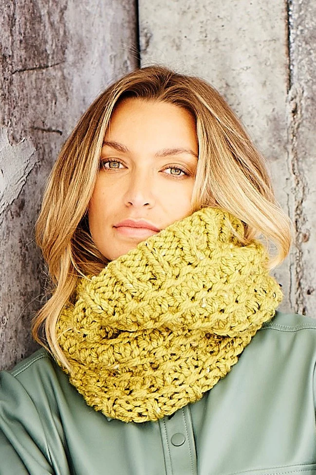 Strickanleitung Stylecraft Special XL Tweed Super Chunky Nr. 9810 Damenaccessoires