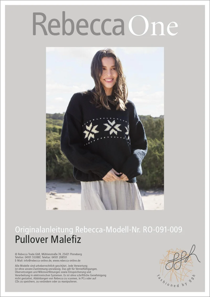 Anleitung - Pullover Malefiz