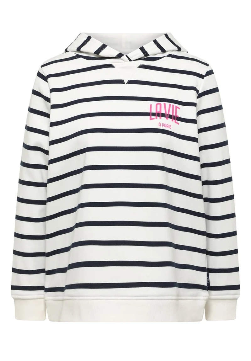 Sweatshirt mit Kapuze und Chestprint