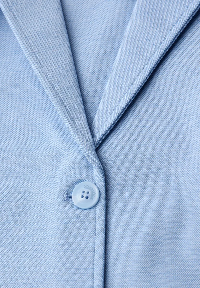 Basic Piqué Blazer
