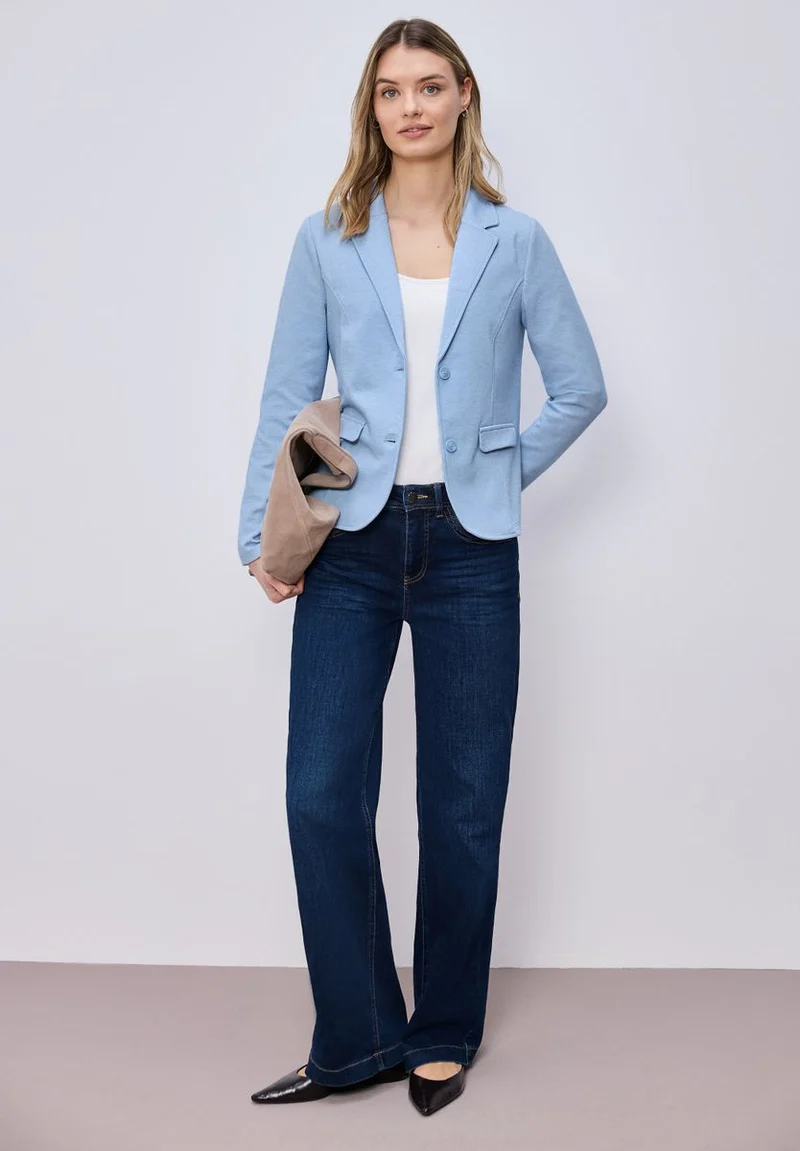 Basic Piqué Blazer