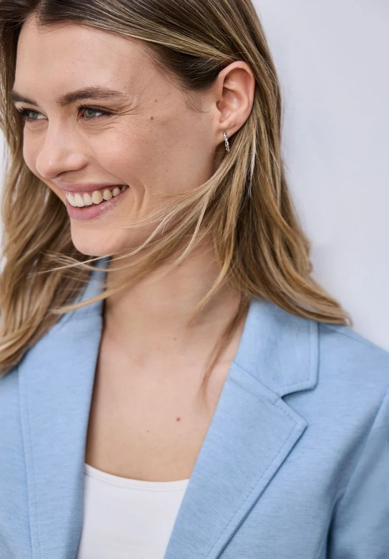 Basic Piqué Blazer