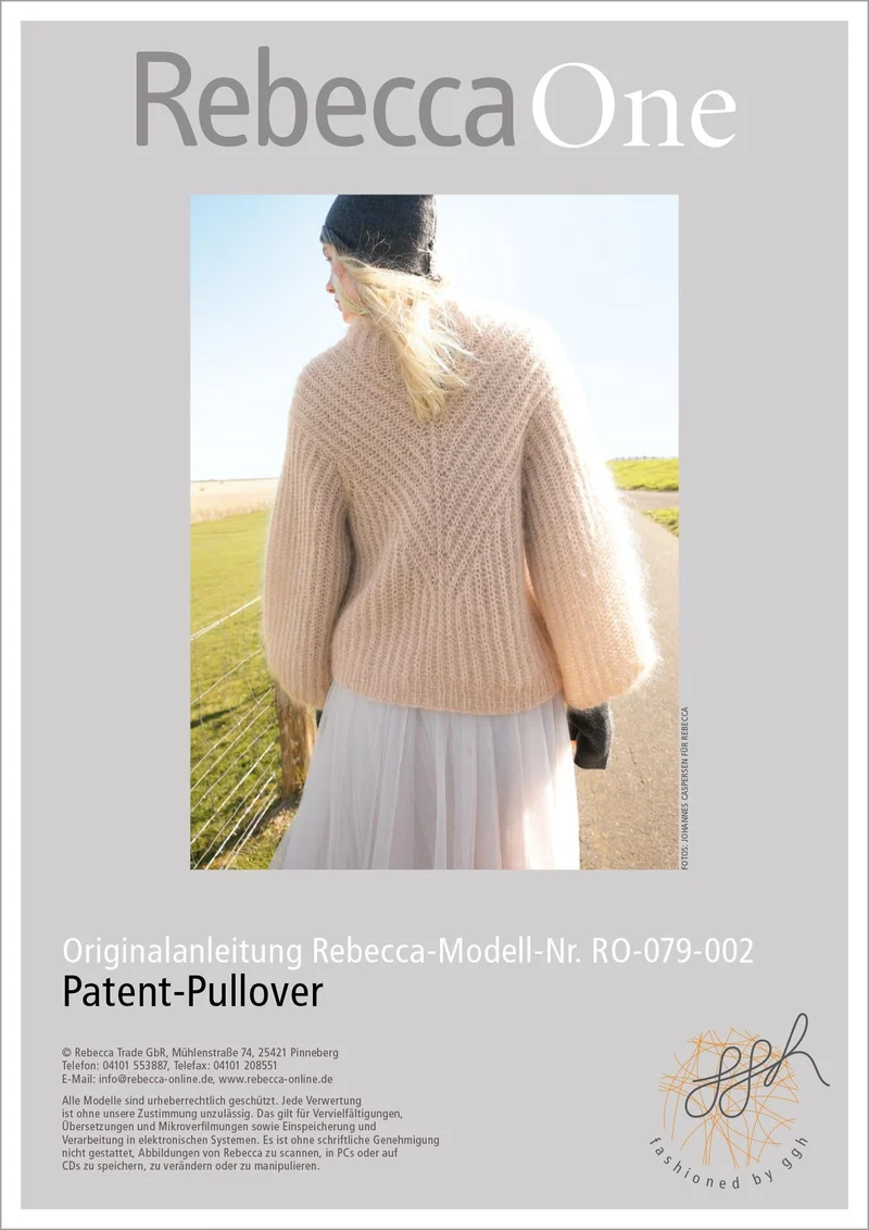 Anleitung - Patent-Pullover