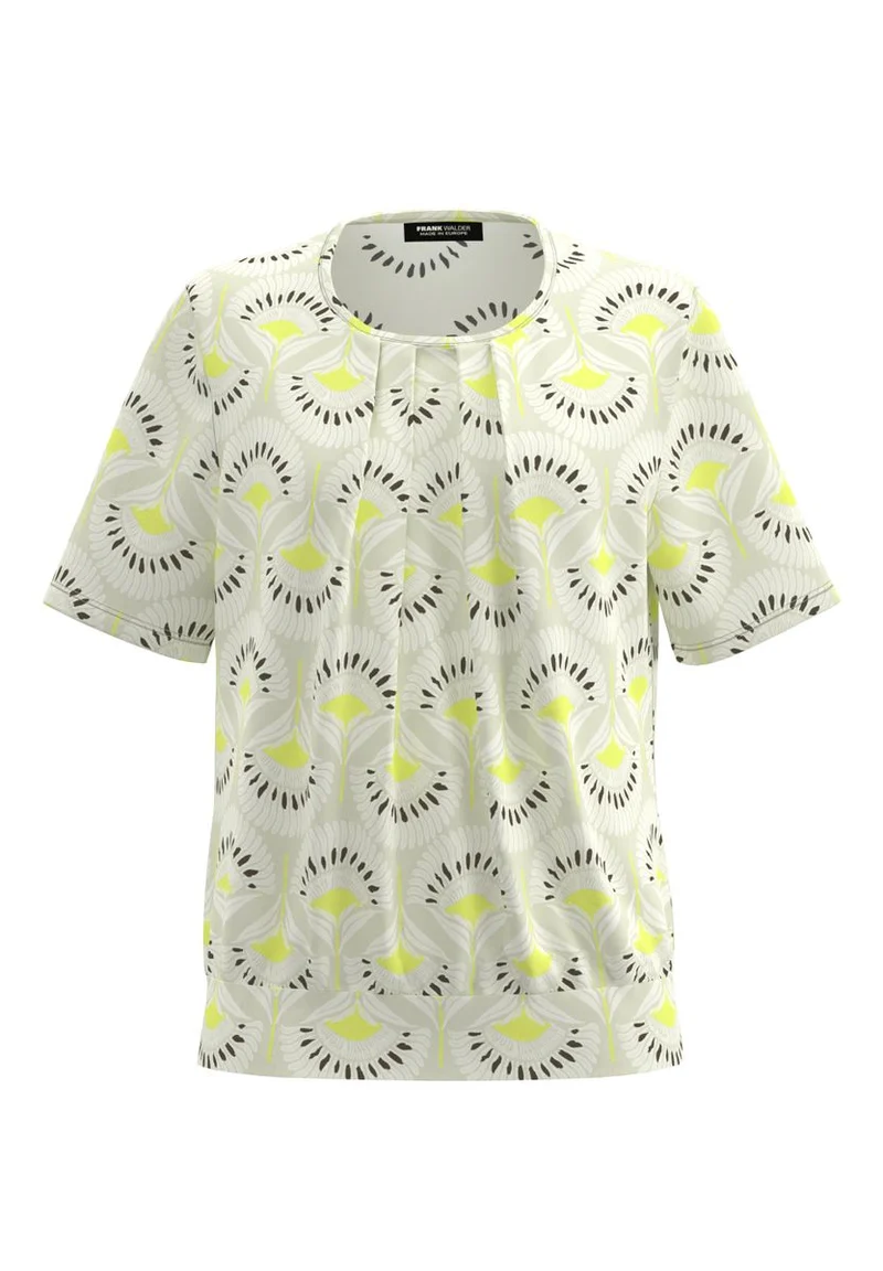 Blusenshirt NOS mit Retro-Print