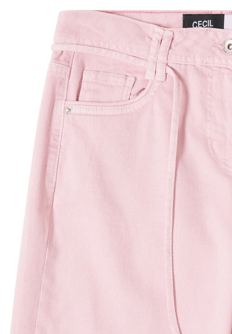 High Waist Wide Leg Jeans im Loose Fit