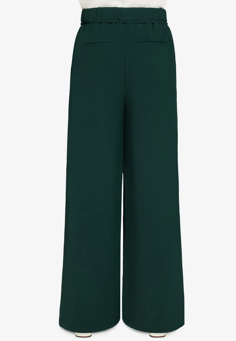 Stoffhose mit Bindegürtel 30 Inch