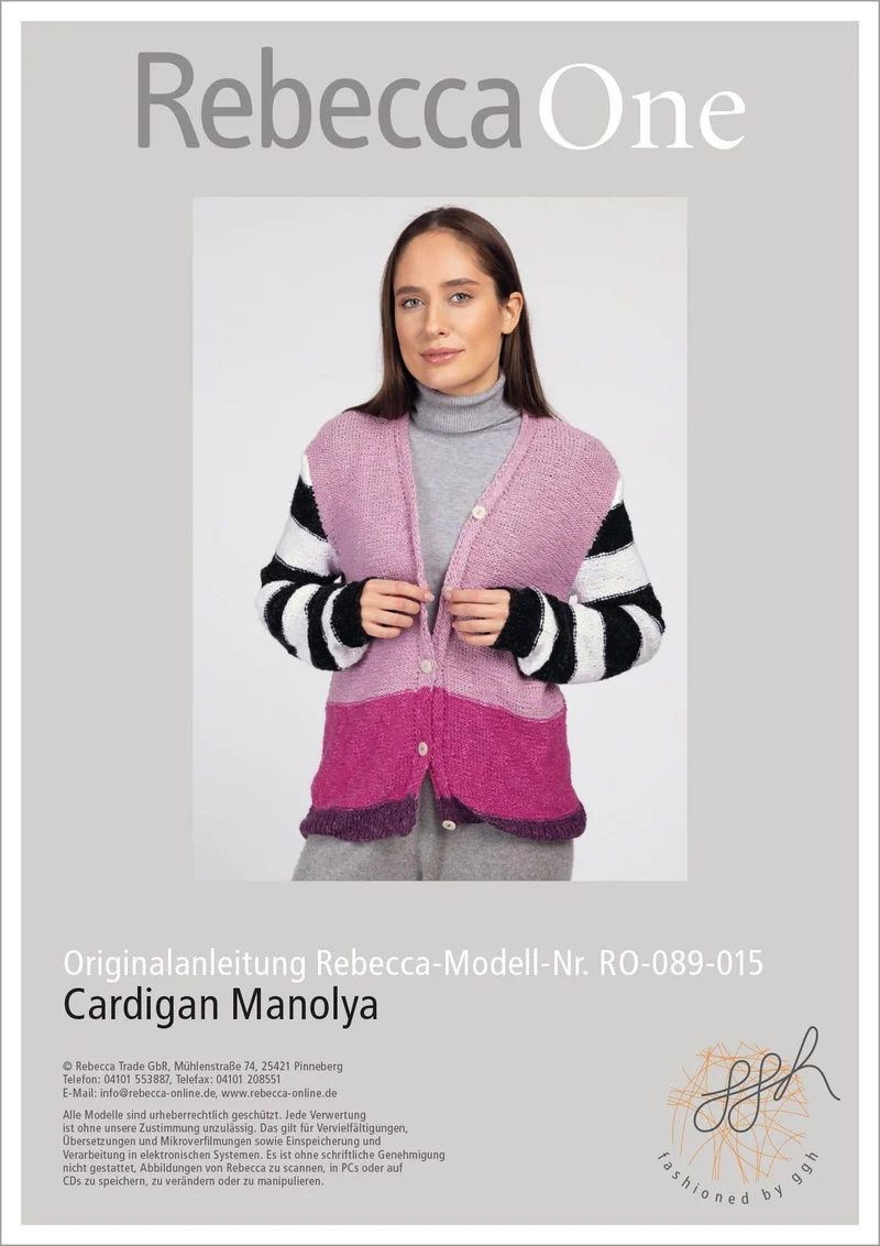 Anleitung - Cardigan Manolya
