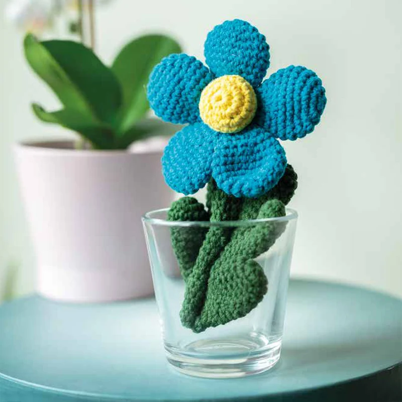 Dikkie Dik – Blaue Blume – Garnpaket