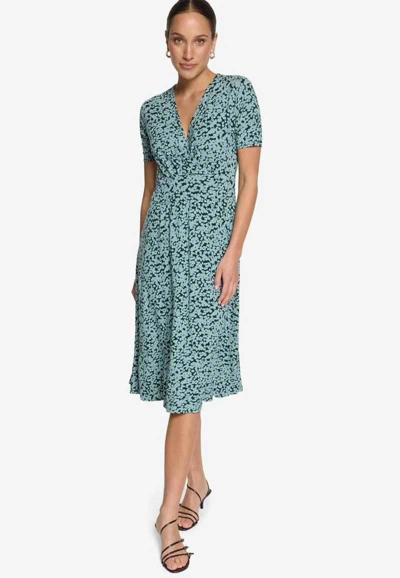 Jerseykleid mit Blumenmuster