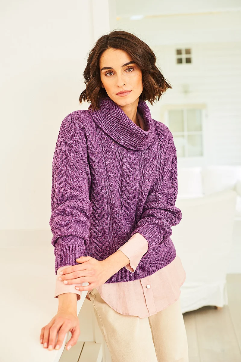 Stylecraft-Pullover aus ReCreate DK 10058 Circle