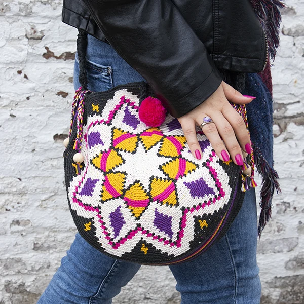 Boho-Tasche – Häkelpaket