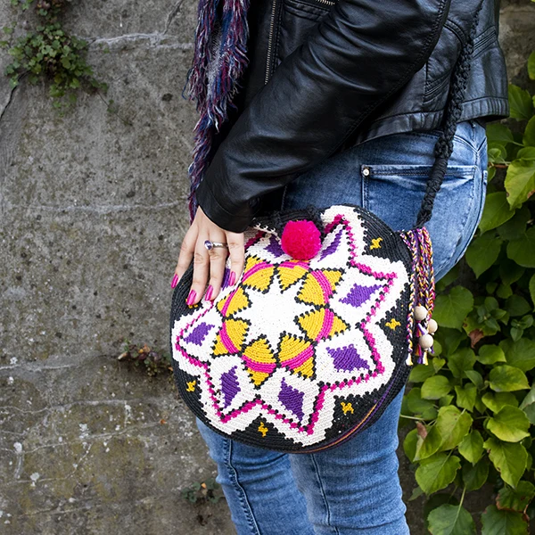 Boho-Tasche – Häkelpaket