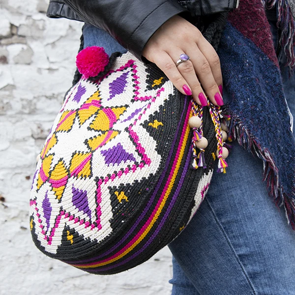 Boho-Tasche – Häkelpaket