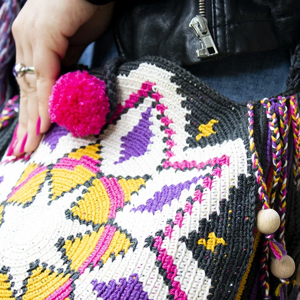 Boho-Tasche – Häkelpaket