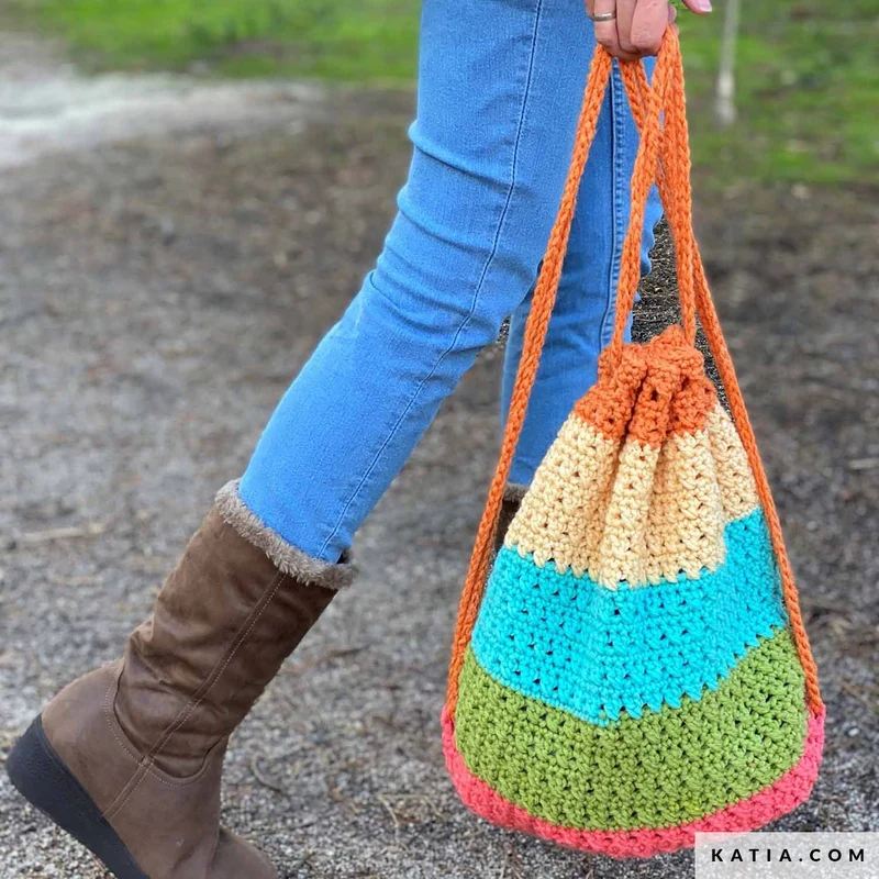 Häkelanleitung „Katia Boomer“-Rucksack (digital)