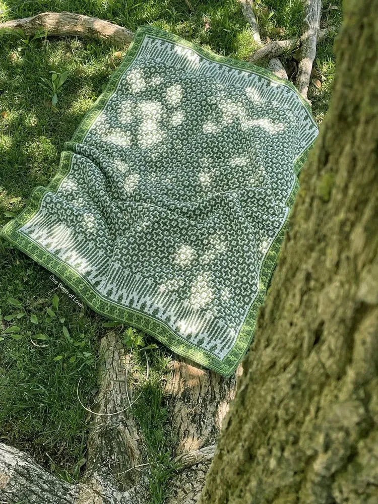 „Go with the flow“-Decke von Ana Morais Soares – „One Skein of Love“-Häkelpaket