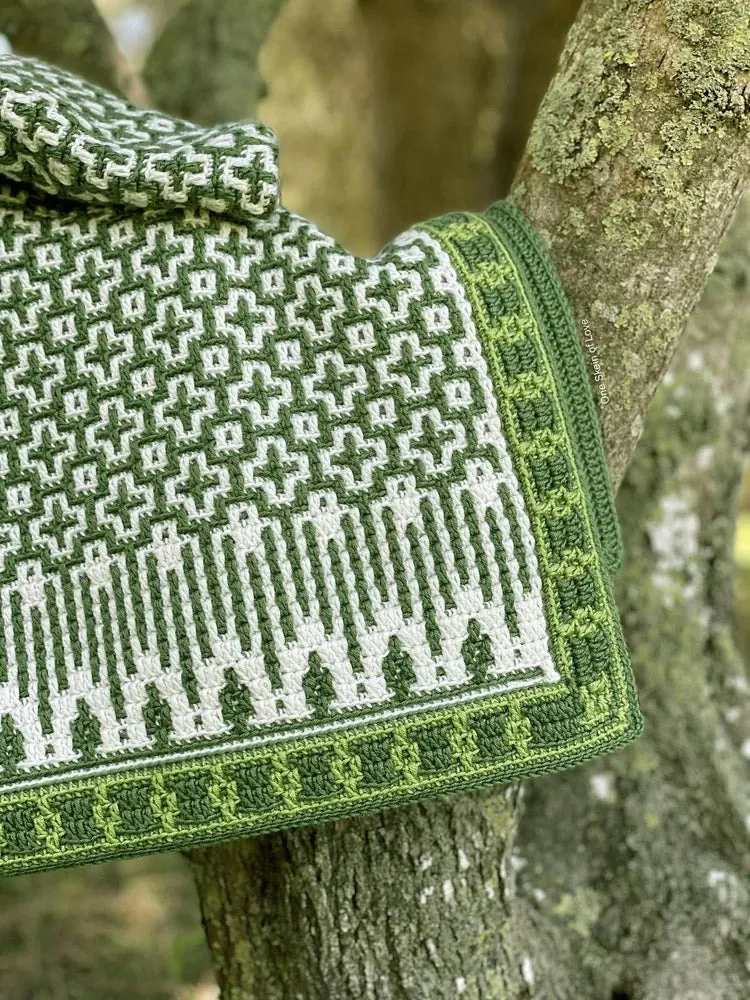 „Go with the flow“-Decke von Ana Morais Soares – „One Skein of Love“-Häkelpaket