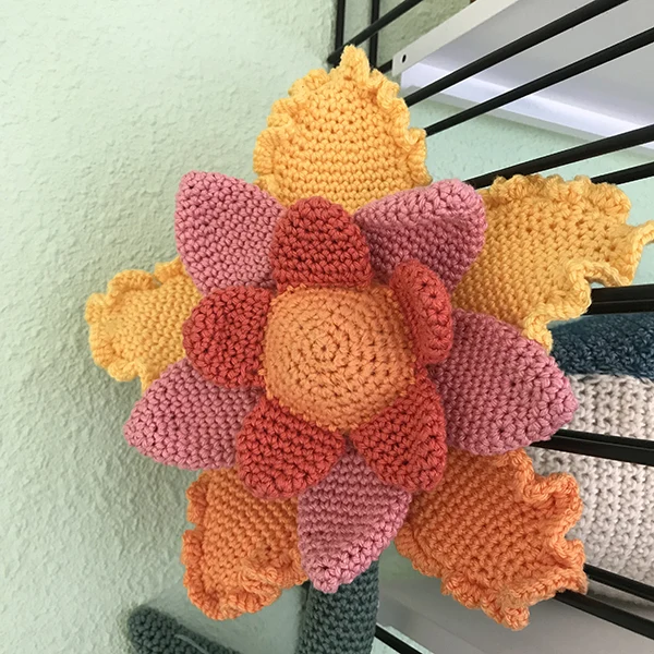 Häkelanleitung „Blume Janne“