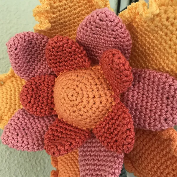 Häkelanleitung „Blume Janne“