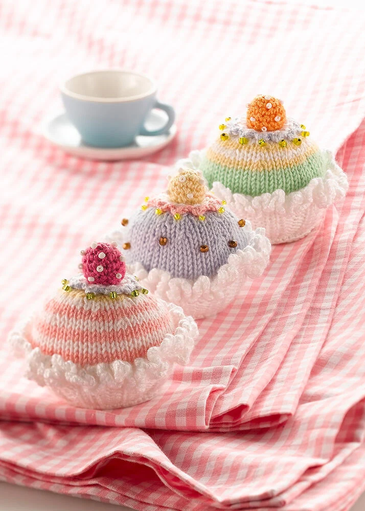 SMC Nadelkissen „Cupcake“ – Strickanleitung