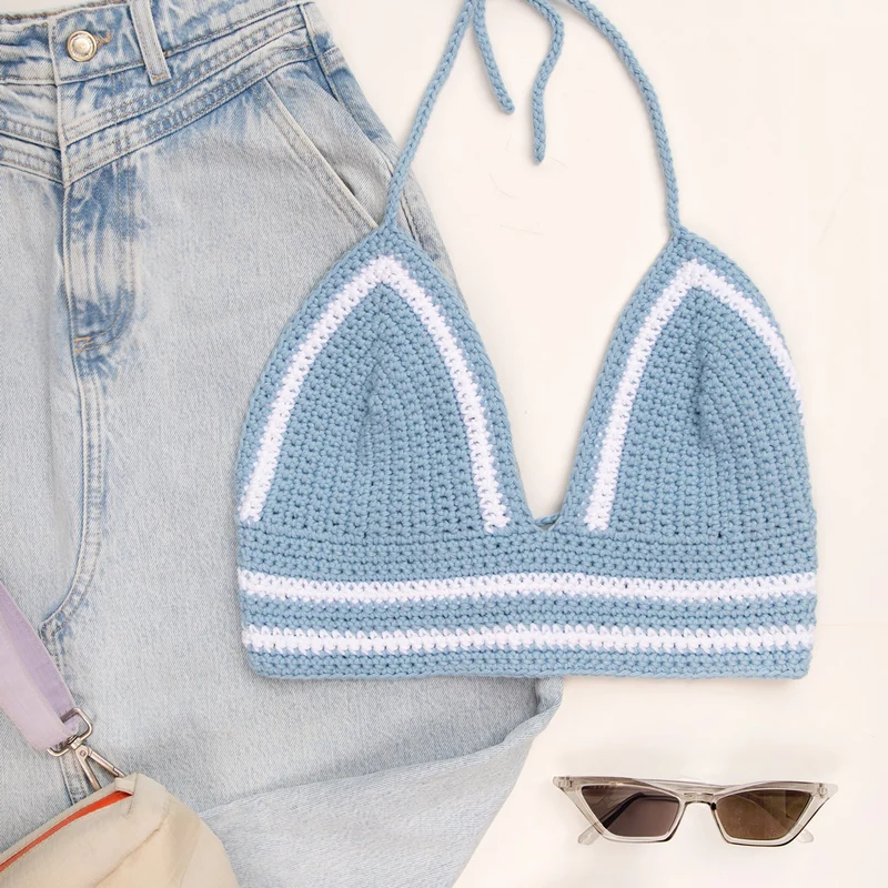 Häkelpaket „Basic Top“ – Abschlussstiche