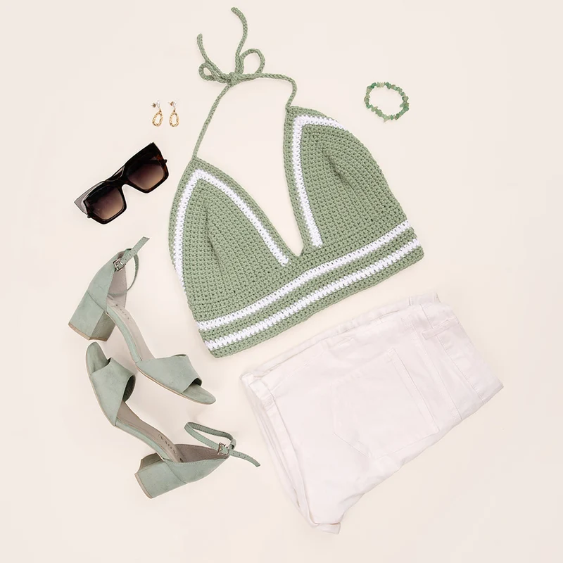 Häkelpaket „Basic Top“ – Abschlussstiche