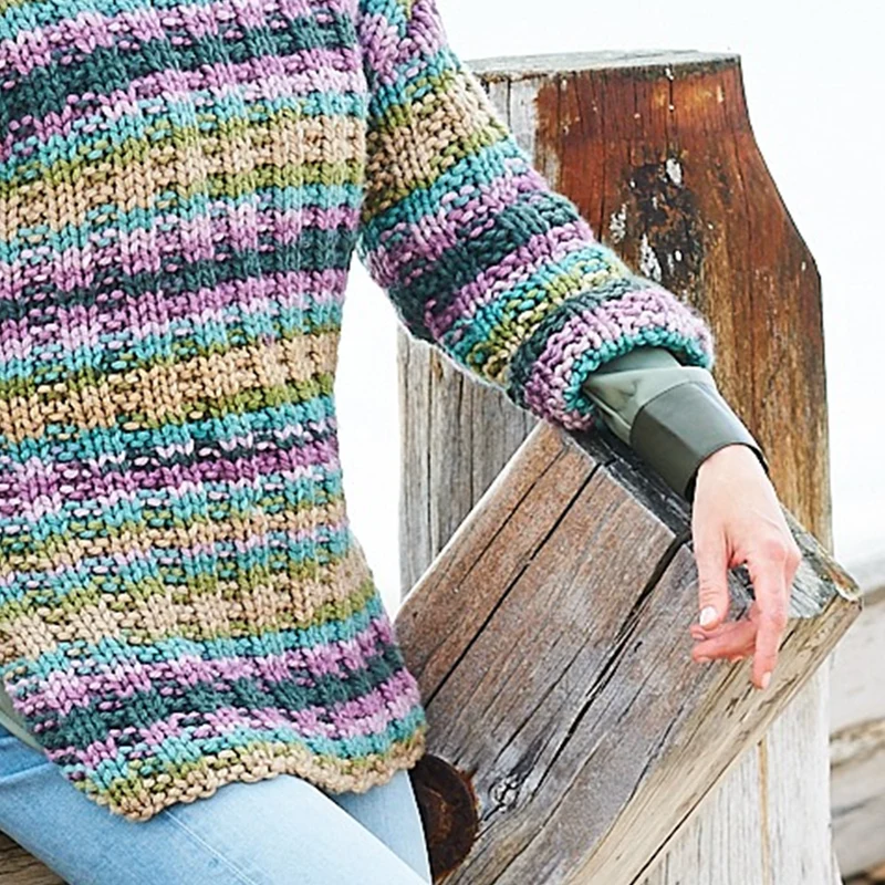 Stylecraft Merry Go Round XL Pullover-Strickanleitung (digital)