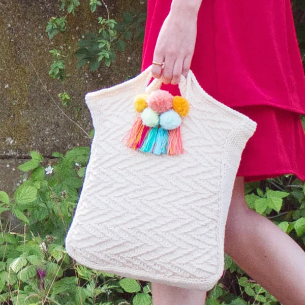 Strickanleitung „Fabulous“-Tasche