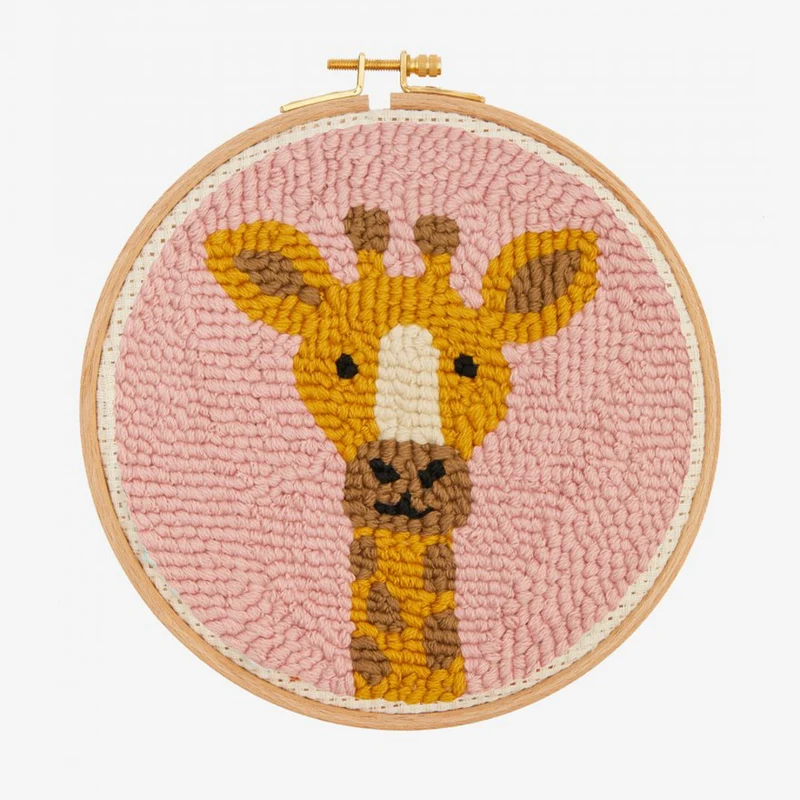 Punch-Needle-Anleitungen Giraffe (digital)