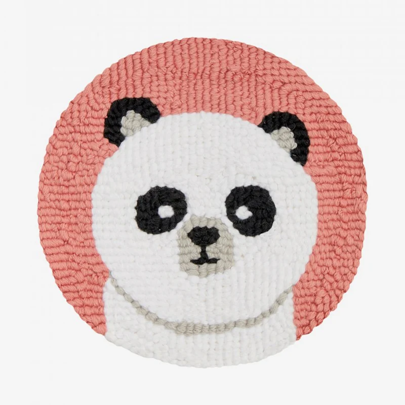 Punch-Needle-Anleitungen für den Panda-Bär (digital)