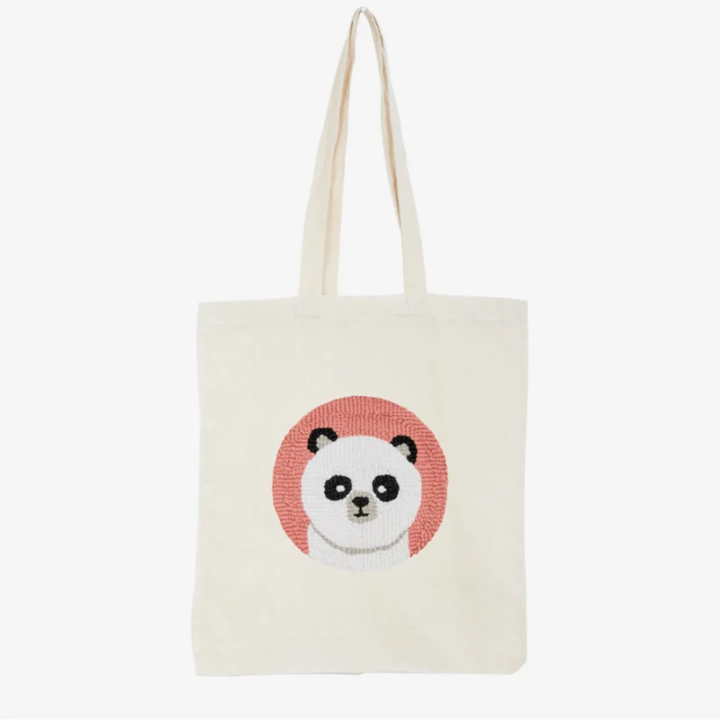 Punch-Needle-Anleitungen für den Panda-Bär (digital)