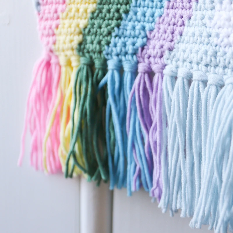 Häkelpaket „Frühlings-Wandbehang“