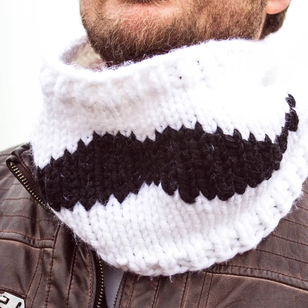 Strickanleitung „Schnurrbart-Mütze“