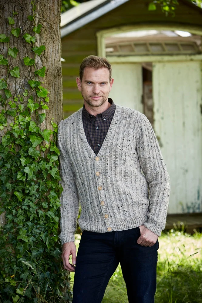 Strickanleitung Stylecraft Special Aran With Wool Nr. 9341 Herrenpullover und -jacke
